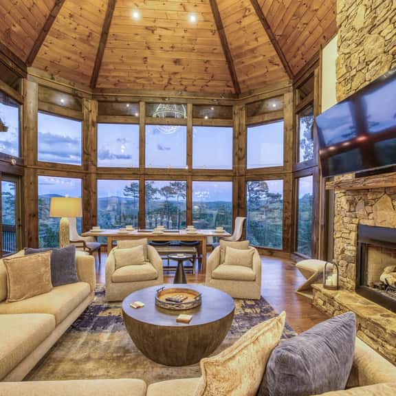Three Broomsticks - View, game room, hot tub, pets - Image 1