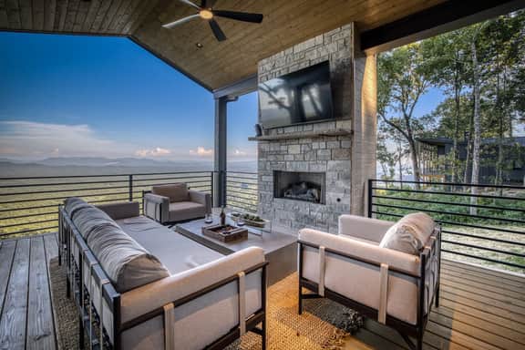 Altus House-view-luxury-pool-fire pit-game room - Image 4